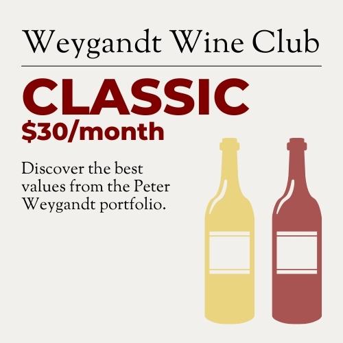 Weygandt Wine Club—Classic (12 Months Prepaid)