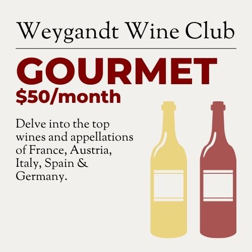 Weygandt Wine Club—Gourmet (3 Months Prepaid)