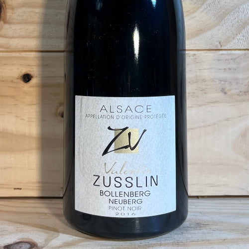 Valentin Zusslin Pinot Noir Bollenberg Neuberg 2016